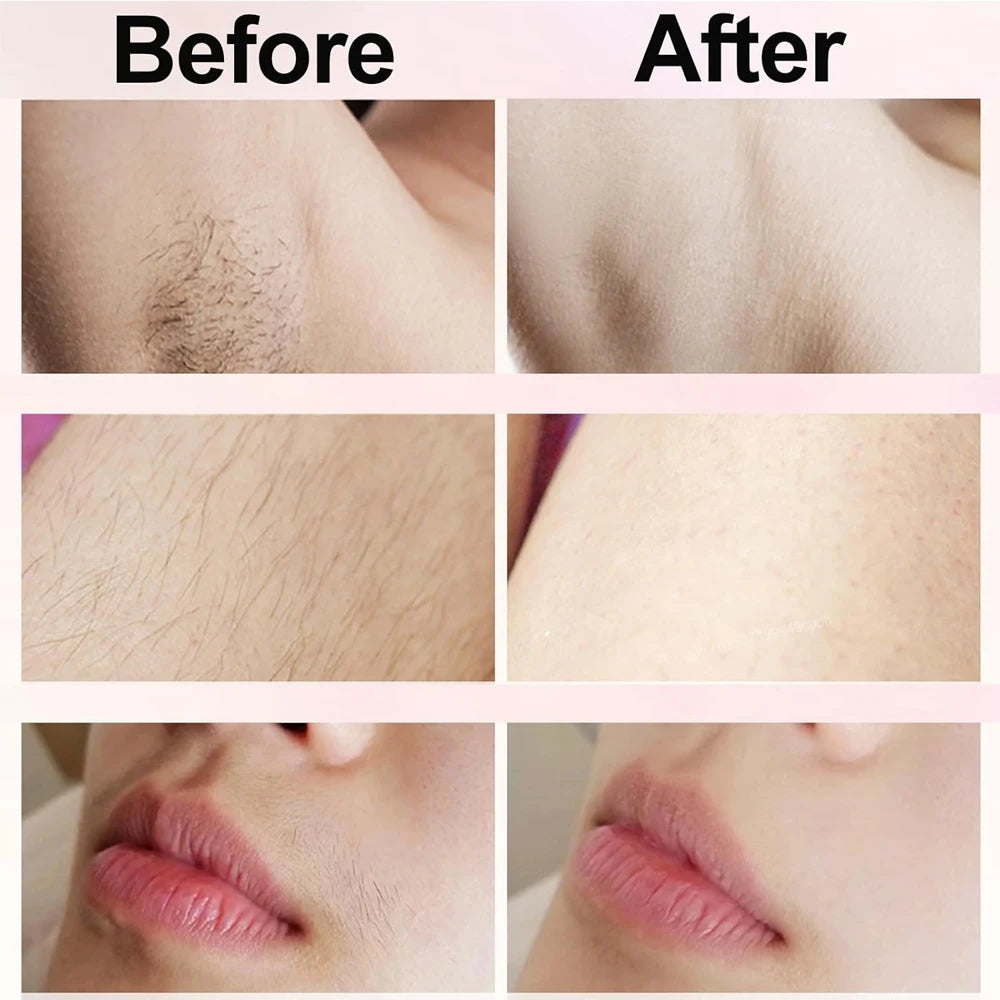 Electric Razors for Women 2In1 Bikini Trimmer Facial Mustache Shavers for Ladies Body Underarms Legs Portable Painless Epilator