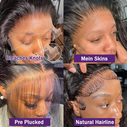 30 40 Inch Body Wave Human Hair Wigs 13X6 Hd Lace Frontal Wig 13X4 Lace Front Human Hair Wigs 5X5 Hd Lace Closure Wigs