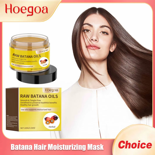 Batana Hair Moisturizing Mask Improving Growth Nutritious Root Scalp Treatment Oil-Control Repairing Damage Ginger Hair Care Oil