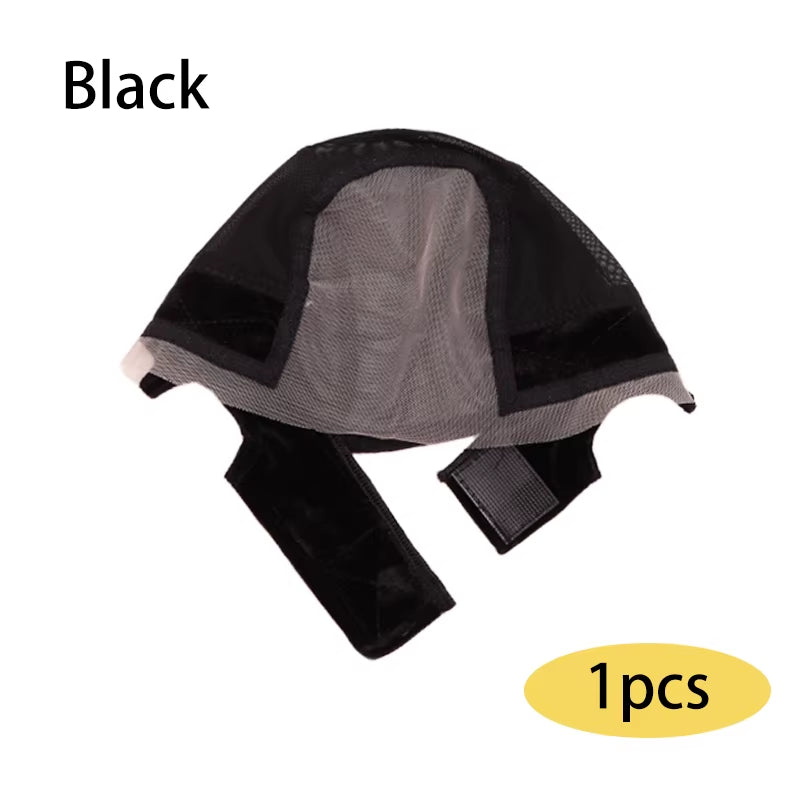 4*5 Transparent Swiss Lace Wig Grip Cap Non Slip U Part Ventilating Wig Cap for Making Wigs New Wig Making Cap 1/3Pcs