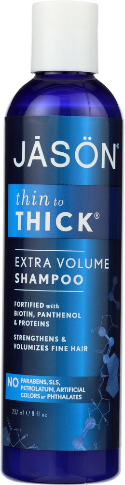 JASON: Thin to Thick Extra Volume Shampoo, 8 oz