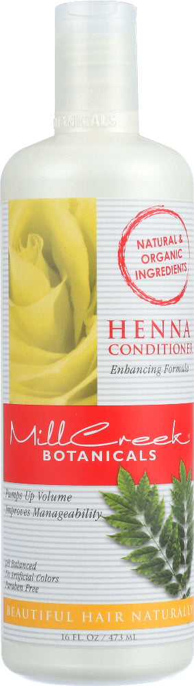 MILL CREEK: Henna Conditioner Enhancing Formula, 16 oz