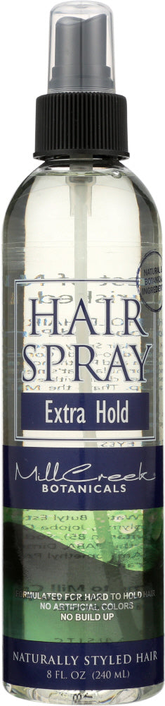 MILL CREEK: Hair Spray Extra Hold, 8 oz