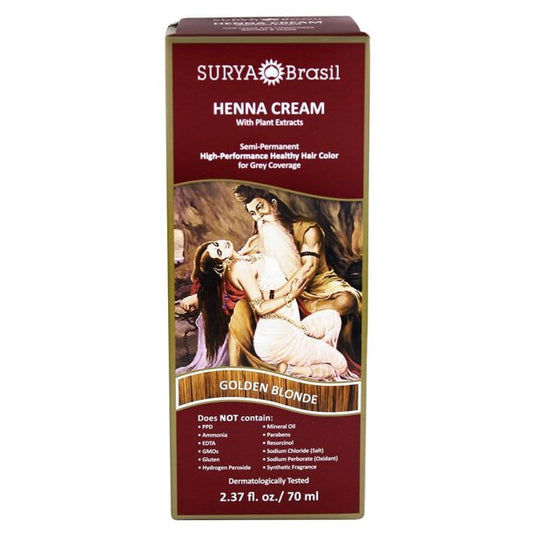 SURYA BRASIL: Hair Color Golden Blond, 2.37 fo