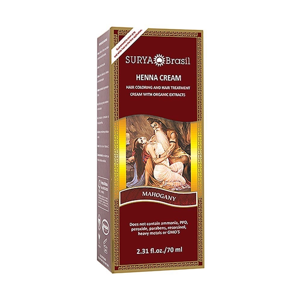 SURYA BRASIL: Hair Color Mahogany, 2.37 fo