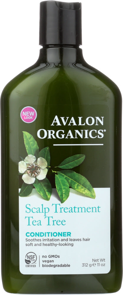 AVALON ORGANICS: Conditioner Scalp Treatment Tea Tree, 11 Oz