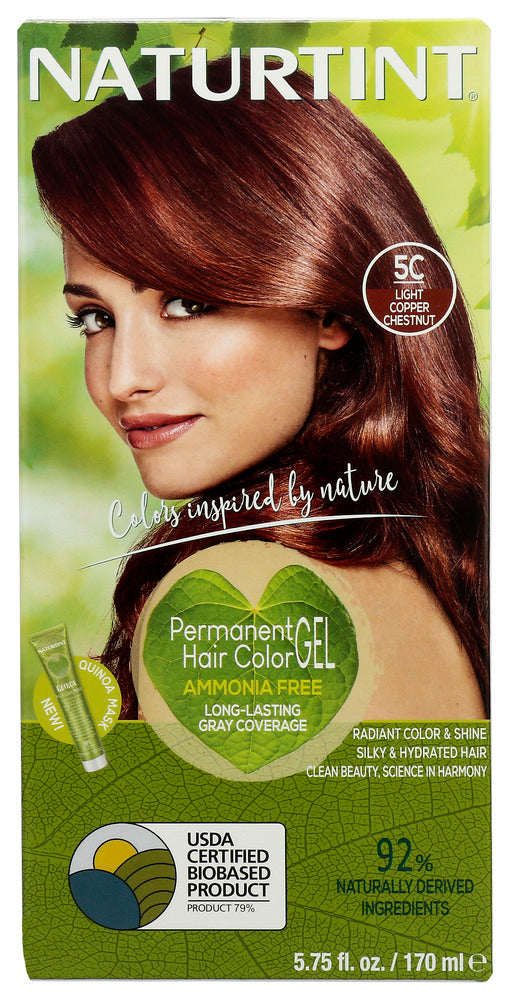 NATURTINT: Hair Color 5C Light Copper Chestnut, 5.28 fo