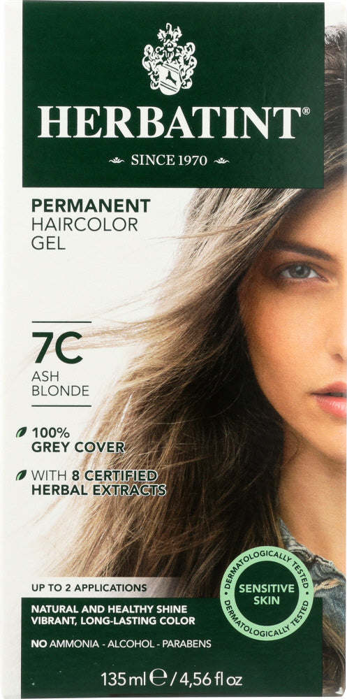 HERBATINT: Hair Color 7C Ash Blonde, 4.56 oz