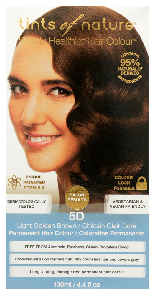 TINTS OF NATURE: COLOUR HAIR 5D LT GLD BRN (4.400 FO)