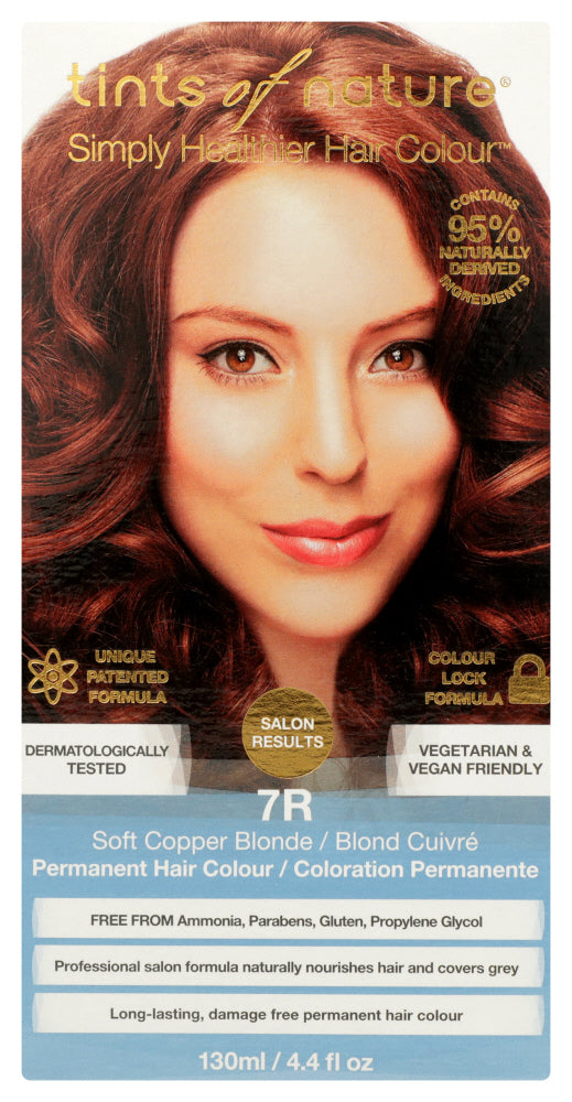 TINTS OF NATURE: COLOUR HAIR 7R SFT CPR BL (4.400 FO)