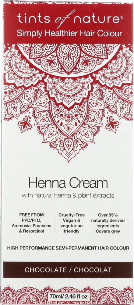 TINTS OF NATURE: COLOUR HAIR HENNA CRM CHC (2.460 FO)