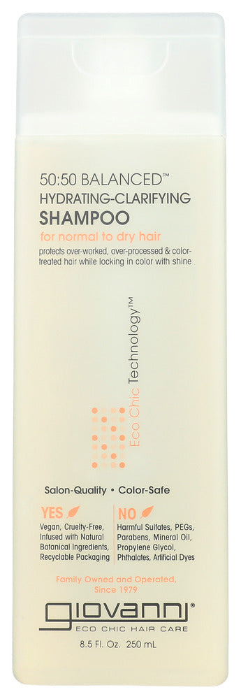 GIOVANNI COSMETICS: 50 50 Balance Shampoo, 8.5 oz