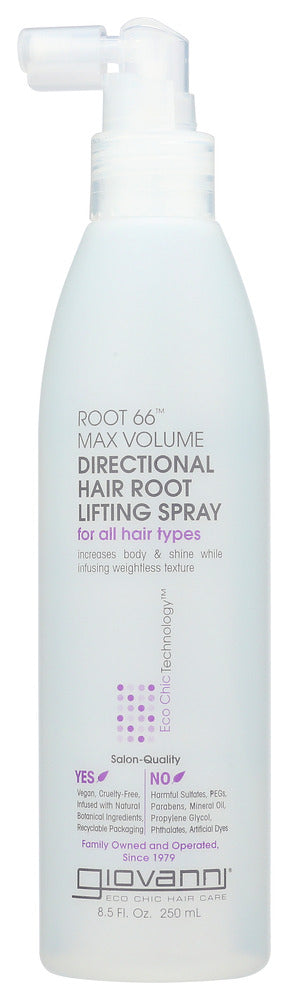 GIOVANNI COSMETICS: Root 66 Max Volume Hair Spray, 8.5 oz