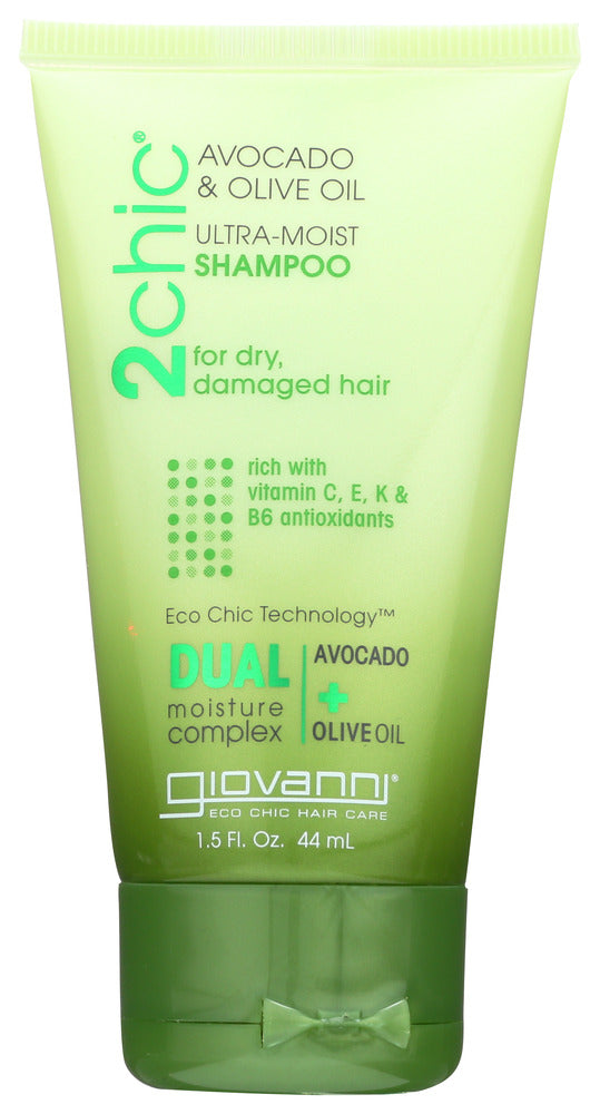 GIOVANNI COSMETICS: 2Chic Avocado and Olive Oil Shampoo, 1.5 fo