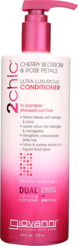 GIOVANNI COSMETICS: Cherry Blossom Rose Conditioner, 24 fo