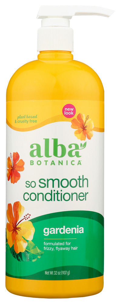 ALBA BOTANICA: Conditioner Smooth Gardenia, 32 oz