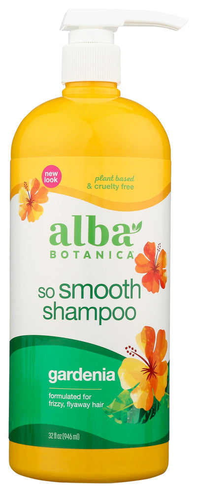 ALBA BOTANICA: Shampoo Smooth Gardenia, 32 oz