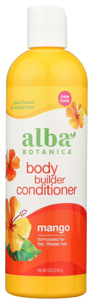 ALBA BOTANICA: Natural Hawaiian Conditioner Body Builder Mango, 12 oz