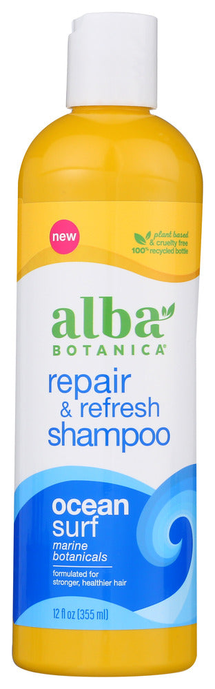 ALBA BOTANICA: Ocean Surf Repair & Refresh Shampoo, 12 oz