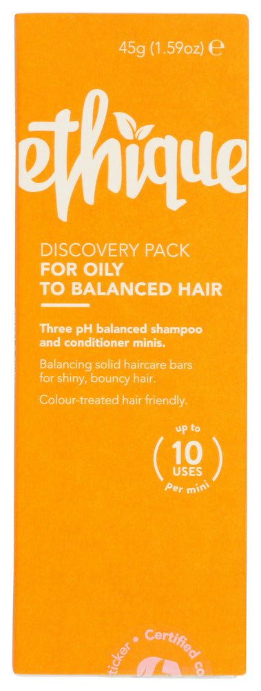 ETHIQUE: Discovery Pack For Oily Hair, 1.59 oz