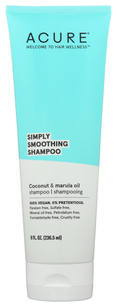 ACURE: Simply Smoothing Shampoo, 8 fo