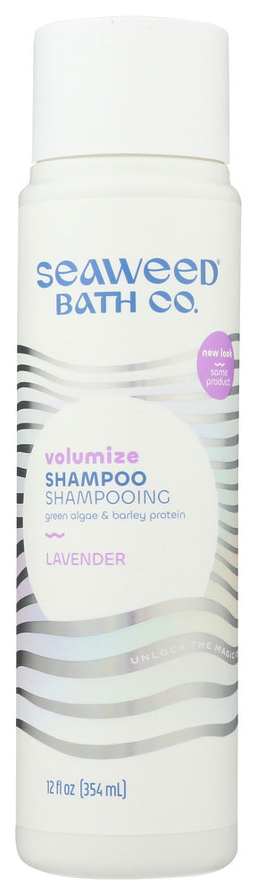 SEAWEED BATH COMPANY: Shampoo Argan Lavender, 12 oz