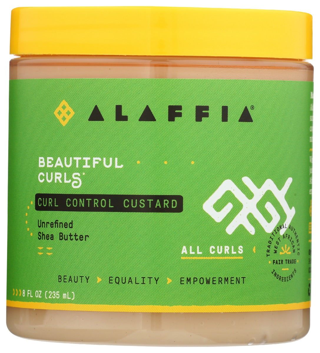 ALAFFIA: Custard Curl Control Balm, 8 fo