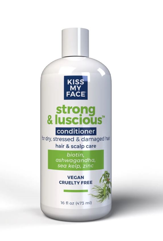 KISS MY FACE: Strong Luscious Conditioner, 12 oz