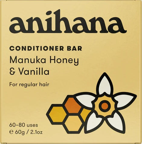 ANIHANA: Manuka Honey and Vanilla Conditioner Bar, 60 gm