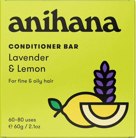 ANIHANA: Lavender and Lemon Conditioner Bar, 60 gm