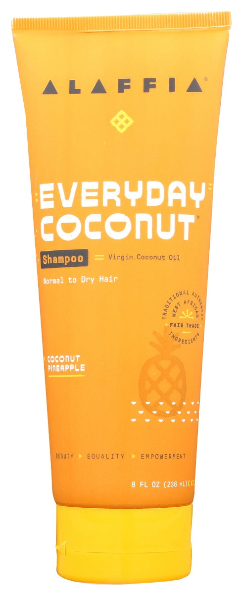 ALAFFIA: Shampoo Cocnt Pineapple, 8 fo