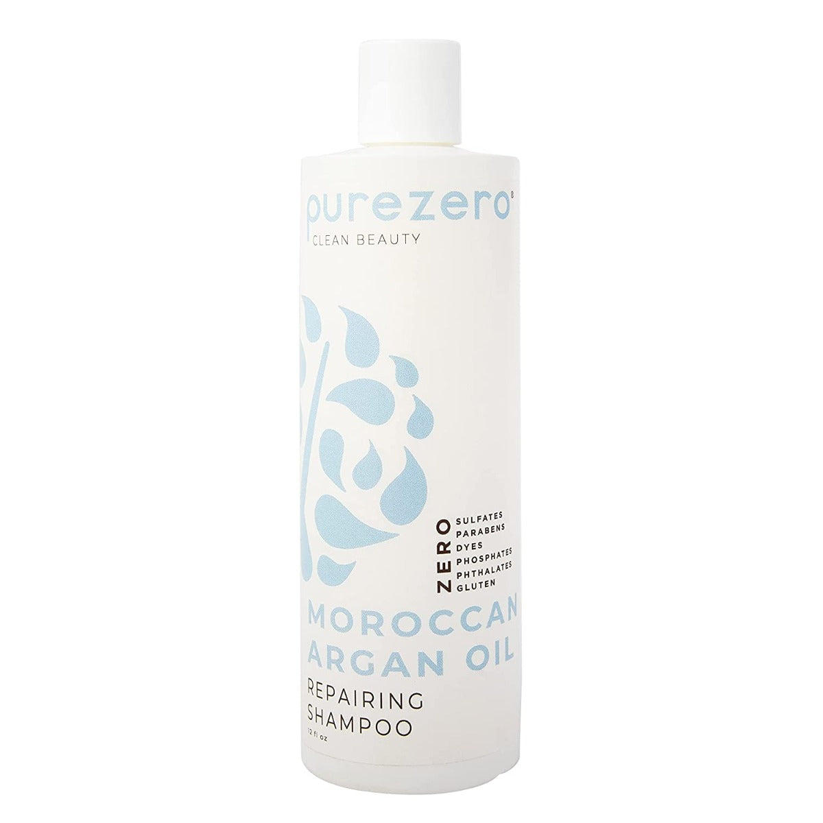 PUREZERO: Moroccan Argan Oil Shampoo, 12 fo